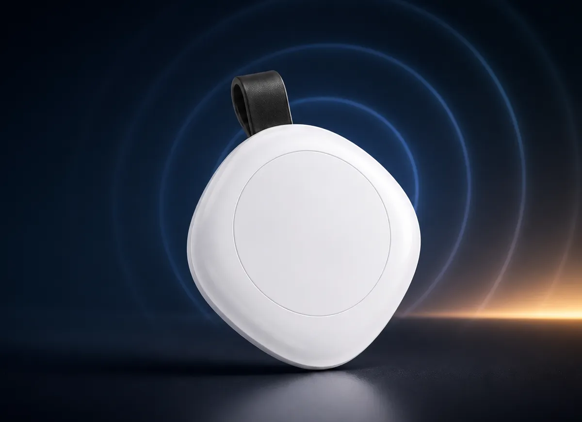 Smart Bluetooth Item Tracker Tag with Sonar Range Beacon